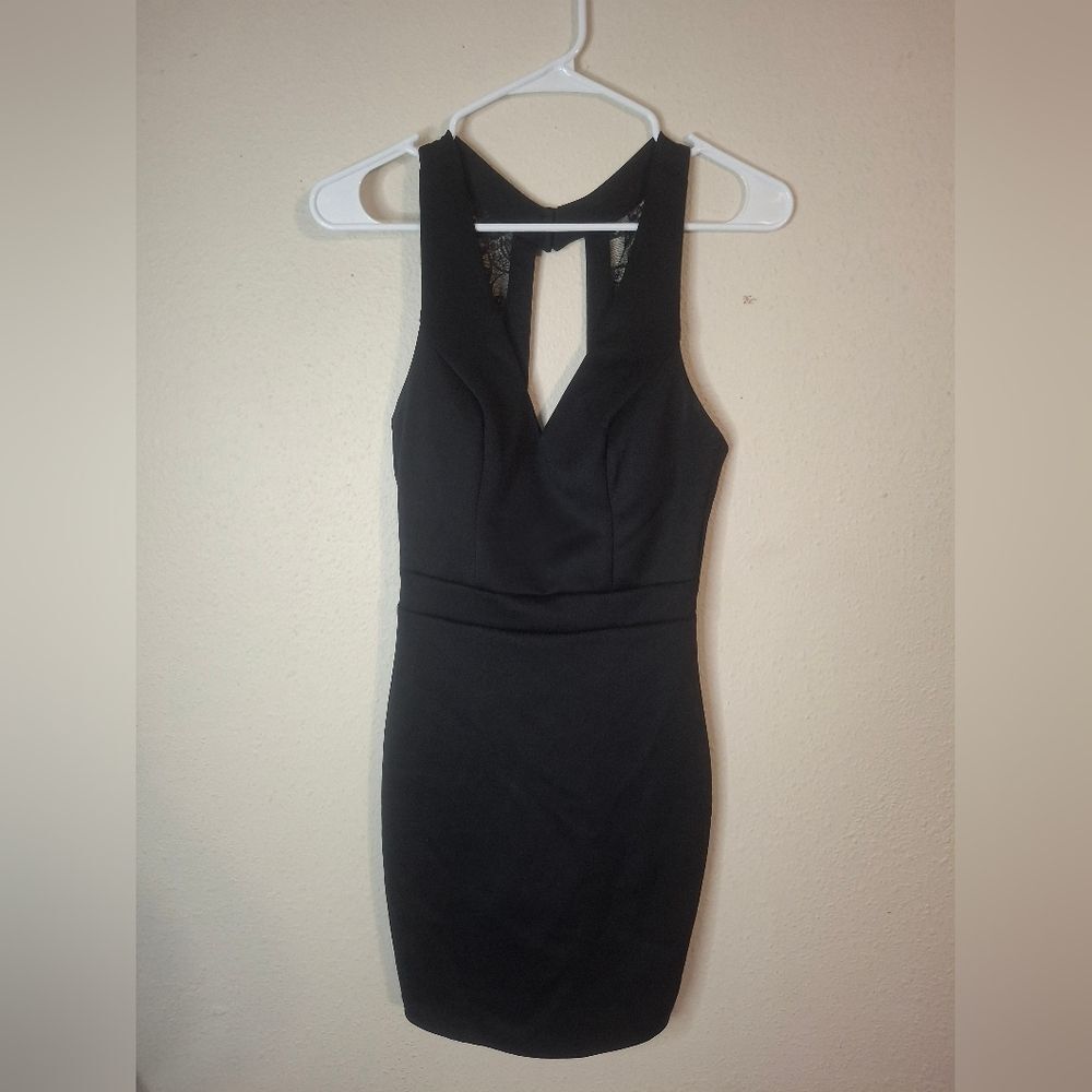Elegant Black Sleeveless Dress Size 1 / 2